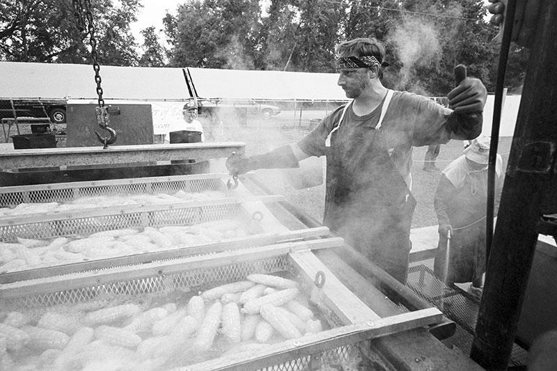 Zellwood Corn Festival cooker 